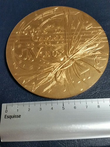Medaille bronze pour les - ,