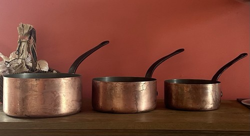 Lot casseroles anciennes - lot, 3