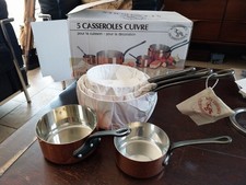 Casseroles cuivre etamee - 5,